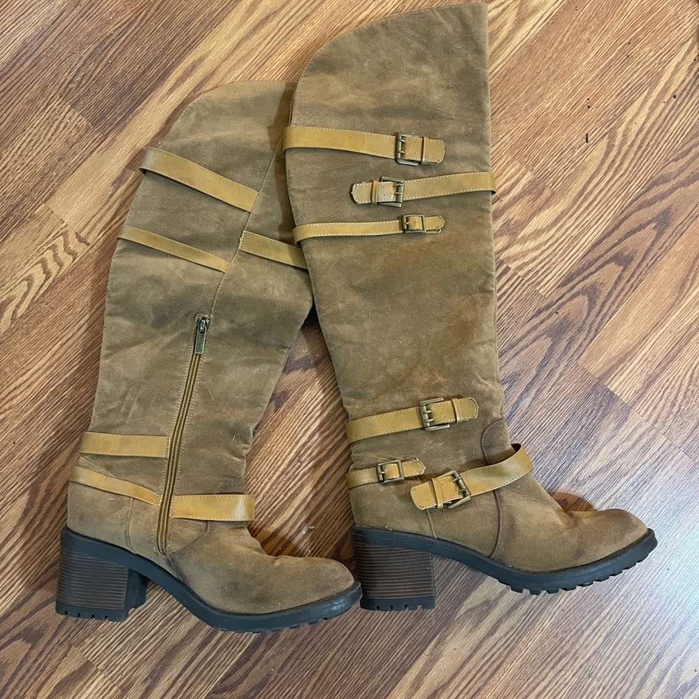 Over the knee boots